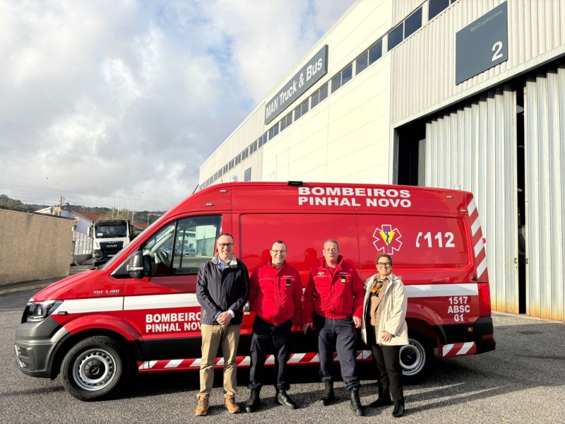 Chegou a nova&nbsp;ambulância