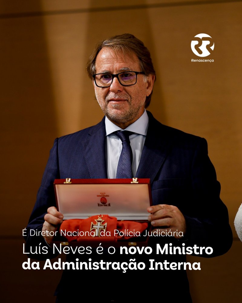 LIGA DOS BOMBEIROS ELOGIA ESCOLHA DE LUÍS NEVES PARA MINISTRO DA ADMINISTRAÇÃO&nbsp;INTERNA