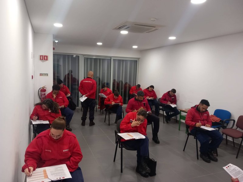 Formação da Escola de Estagiários de&nbsp;Bombeiros
