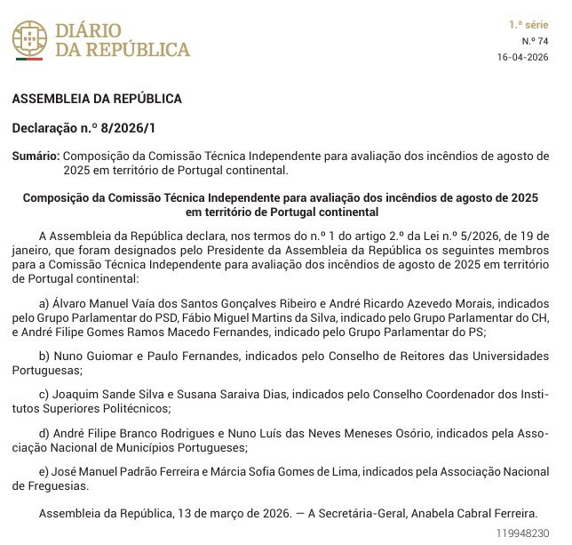 Comissão veio à&nbsp;luz