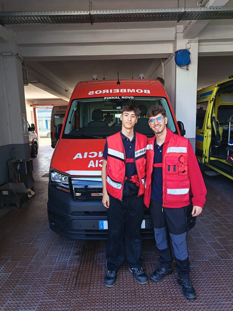 Bombeiros do Pinhal Novo no programa&nbsp;Erasmus+