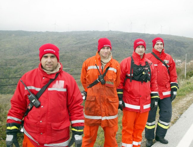 Prémio atribuído a três&nbsp;bombeiros