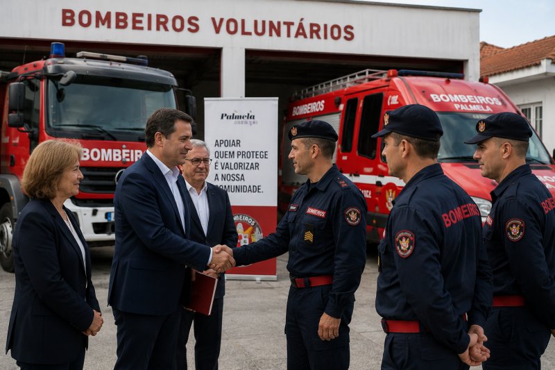 Palmela reforça apoio aos bombeiros voluntários do&nbsp;concelho