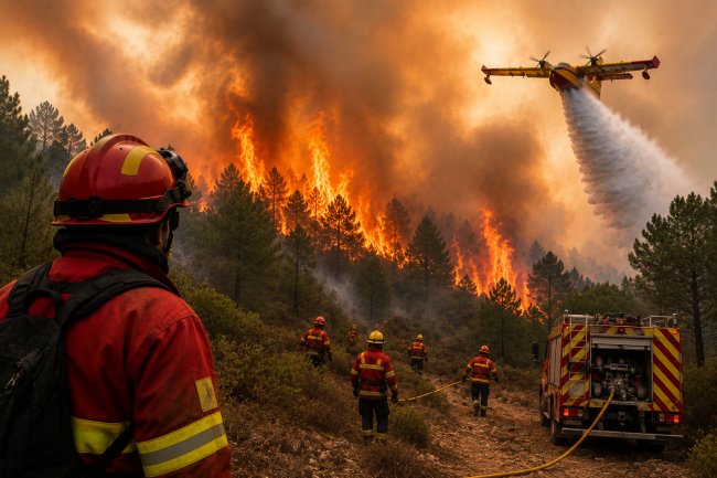 Reforçados meios de combate a incêndios rurais para “potencial risco” em algumas regiões do&nbsp;país