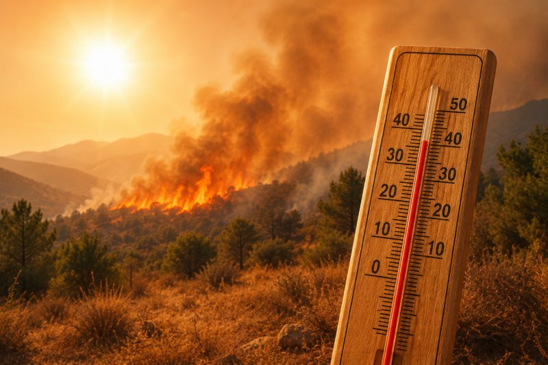 Meteorologia coloca Setúbal sob alerta e com aumento de risco de&nbsp;incêndios