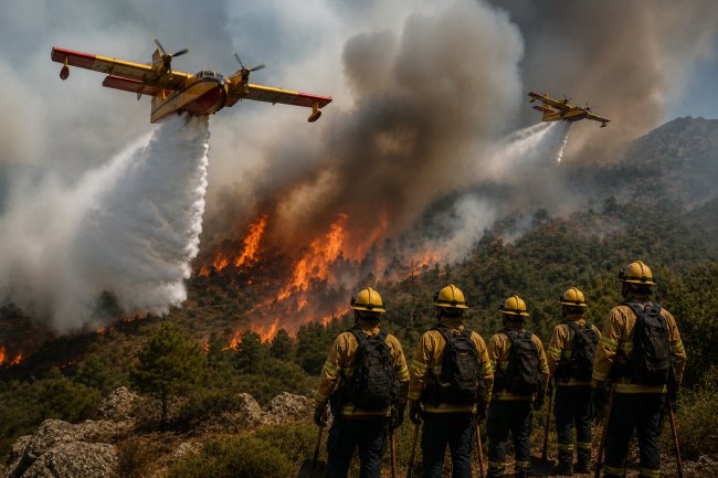 ncêndios: UE vai destacar 60 bombeiros e duas aeronaves em&nbsp;Portugal