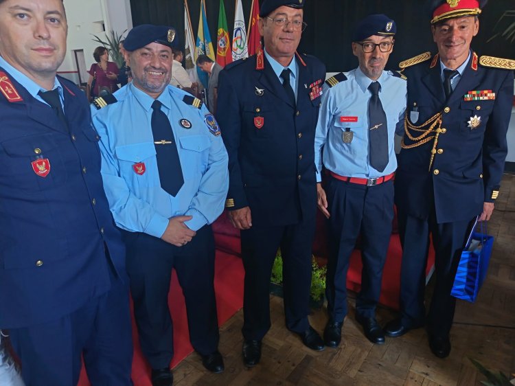 tomada de posse do novo Comandante dos Bombeiros da&nbsp;Trafaria