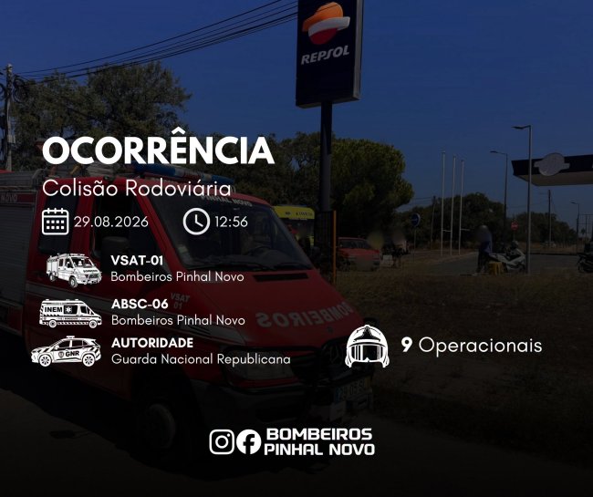 Colisão Rodoviária –&nbsp;CM1029