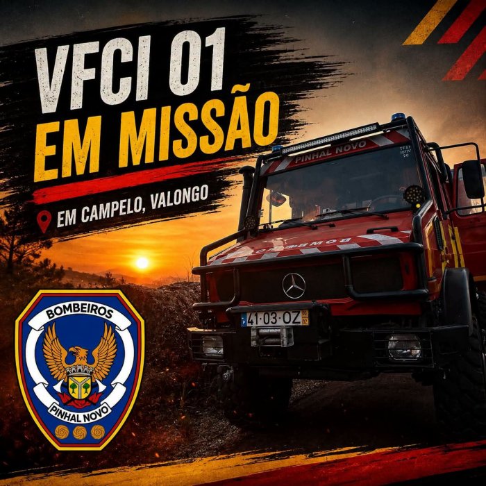 Veículo VFCI em&nbsp;Valongo