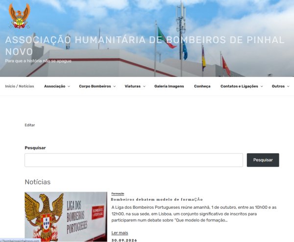 Últimas Novidades do Site – O Site não&nbsp;pára